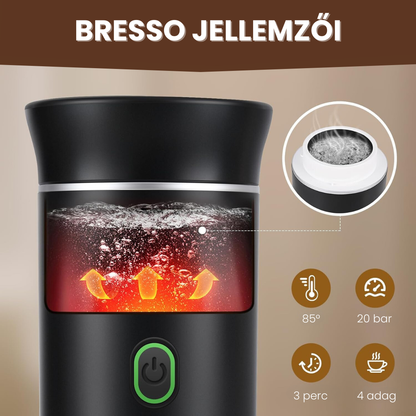 Bresso - Hordozható kávéfőző